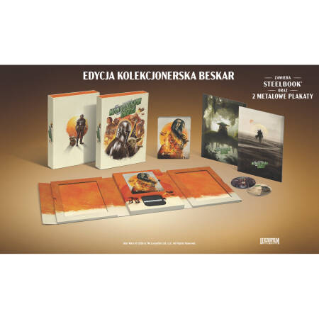 Gwiezdne Wojny: Mandalorian i Grogu Edycja kolekcjonerska Beskar 4K UHD + Blu-ray