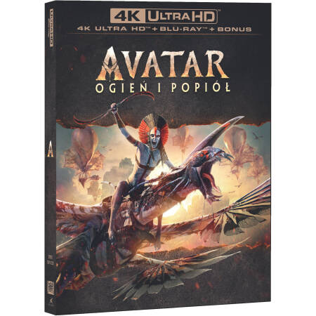 Avatar: Ogień i popiół - UHD 4K + 2 Blu-ray