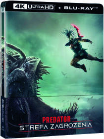 Predator: strefa zagrożenia Steelbook - UHD 4K + BD